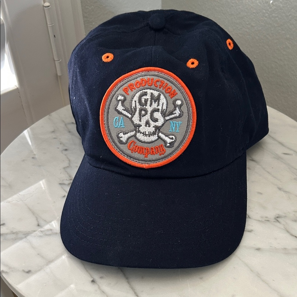 GMPC OS Navy Cap with Orange and White Patch